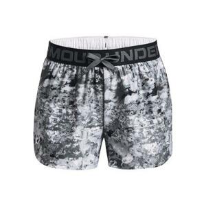 Under Armour Dívčí kraťasy Play Up Printed Shorts pitch gray YS, 127, –, 137