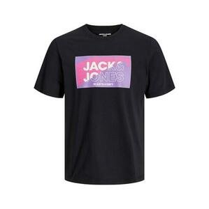 Jack&Jones Pánské triko JCOLOGAN Standard Fit 12242492 black M