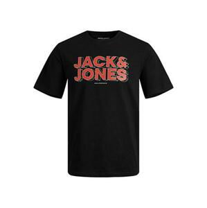 Jack&Jones Pánské triko JCOSPACE Standard Fit 12243940 black M