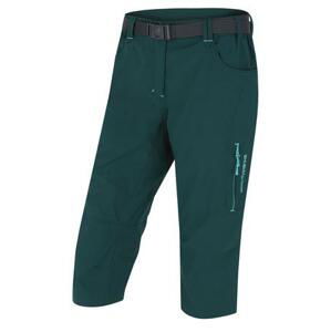 Husky Dámské 3/4 kalhoty Klery L dk. green XL