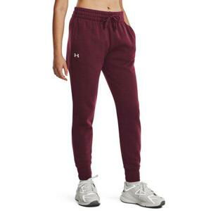 Under Armour Dámské tepláky Rival Fleece Jogger dark maroon M