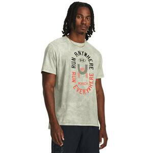 Under Armour Pánské tričko Run Anywhere Tee grove green XL