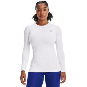 Under Armour Dámské zimní tričko CG Authentics Crew white S, Bílá