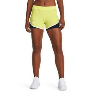 Under Armour Dámské běžecké kraťasy Fly By 2.0 2N1 Short lime yellow M