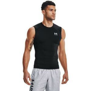 Under Armour Pánské kompresní tílko HG Armour Comp SL black XL, Černá