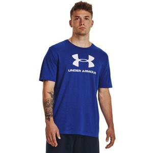 Under Armour Pánské tričko Sportstyle Logo SS royal S, Modrá