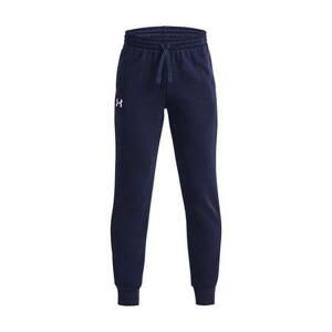 Under Armour Dětské tepláky Rival Fleece Joggers - velikost YL midnight navy YM, Tmavě, modrá, 137, –, 150