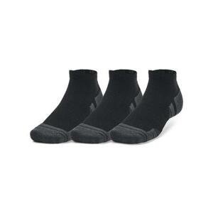 Under Armour Unisex ponožky Performance Tech 3pk Low black L, Černá