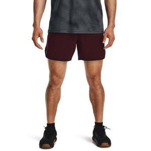 Under Armour Pánské kraťasy HIIT Woven 6in Shorts dark maroon M