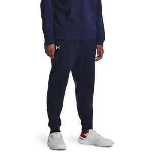 Under Armour Pánské tepláky Rival Fleece Joggers midnight navy XXL, Tmavě, modrá