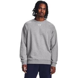 Under Armour Pánská mikina Rival Fleece Crew castlerock light heather S