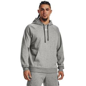 Under Armour Pánská mikina Rival Fleece Hoodie - velikost S castlerock light heather XXL