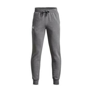 Under Armour Dětské tepláky Rival Fleece Joggers castlerock light heather YM, 137, –, 150