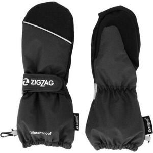 Zigzag Dětské rukavice Shildon WP Mittens black 4-6/116-122, Černá