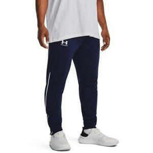 Under Armour Pánské tepláky Pique Track Pant midnight navy L, Tmavě, modrá