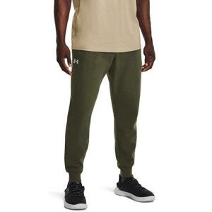 Under Armour Pánské tepláky Rival Fleece Joggers marine od green L