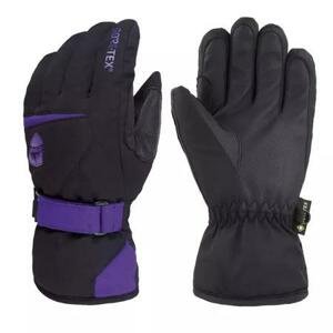 Eska Dětské lyžařské rukavice Number One GTX black/purple M