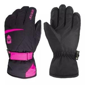 Eska Dětské lyžařské rukavice Number One GTX black/pink S