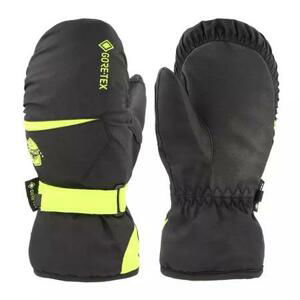 Eska Dětské lyžařské rukavice Number One GTX Mitt black/acid lime L