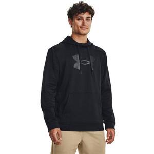 Under Armour Pánská mikina Armour Fleece Big Logo HD black 3XL, Černá, XXXL