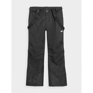 4F Pánské lyžařské kalhoty deep black XXL