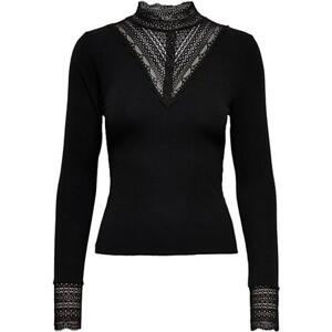 ONLY Dámské triko ONLTILDE Stretch Fit 15207788 Black S