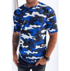 Dstreet RX5250 L modré pánské tričko, Modrá