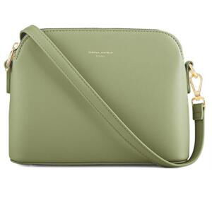 David Jones Dámská crossbody kabelka CM6938 Apple Green