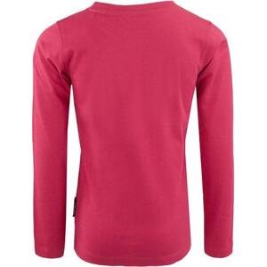 Alpine Pro triko dětské dlouhé OLERO růžové 104/110