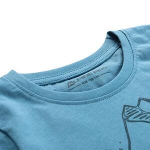 ALPINE PRO Dětské triko z organické bavlny NATURO navagio bay varianta pc 140-146, 140/146
