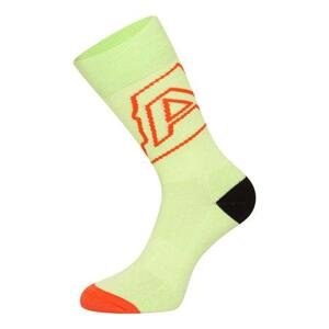 ALPINE PRO Ponožky z merino vlny PHALTE aspen green XS, Zelená