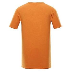 NAX triko pánské krátké INER oranžové L, Oranžová
