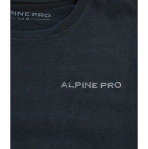 Alpine Pro triko pánské dlouhé MARB černé S