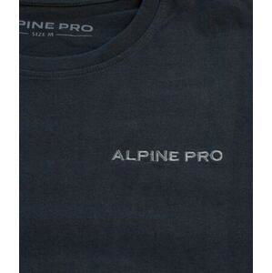 Alpine Pro triko pánské dlouhé MARB černé S