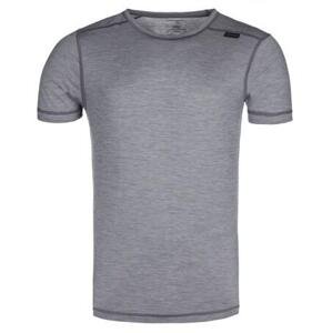 Kilpi Pánské funkční tričko MERIN-M tmavě šedé Velikost: S, DGY