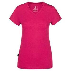 Kilpi Dámské tričko MERIN-W růžové Velikost: 38, PNK
