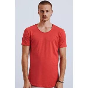 Dstreet Červené pánské tričko RX4612 L