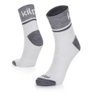 Kilpi Unisex běžecké ponožky SPEED-U bílé Velikost: 35, WHT