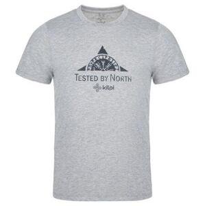 Kilpi Pánské outdoorové triko GAROVE-M světle šedé Velikost: L, LGY