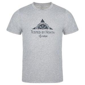 Kilpi Pánské outdoorové triko GAROVE-M světle šedé Velikost: M, LGY