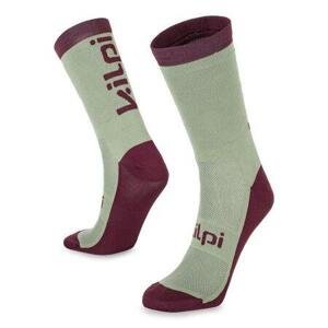Kilpi Unisex sportovní ponožky BORENY-U tmavě červené Velikost: 43, DRD