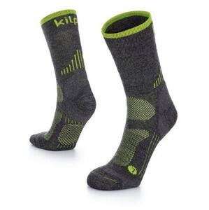 Kilpi Unisex outdoorové ponožky MIRIN-U světle zelené Velikost: 35, LGN