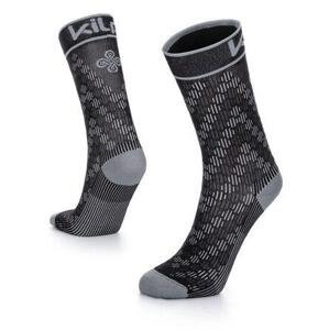Kilpi Unisex cyklistické ponožky CYCLER-U černé Velikost: 35, BLK