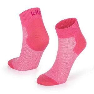 Kilpi Unisex běžecké ponožky MINIMIS-U korálové Velikost: 39, COR