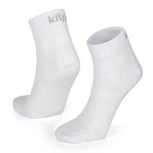Kilpi Unisex běžecké ponožky MINIMIS-U bílé Velikost: 43, WHT