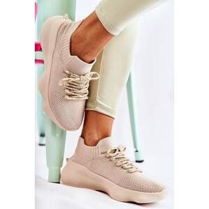 Kesi Nazouvací dámské sportovní boty Světle béžová Dalmiro 40, Béžový