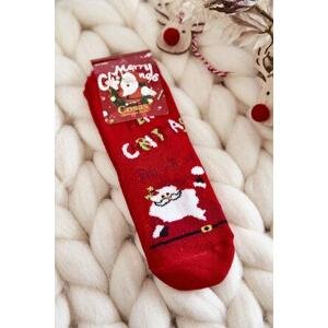 Kesi Dětské vánoční ponožky Svatý Mikuláš Cosas červeno-zelený 1-4 lata, Odstíny, zelené, ||, Odstíny, červené, roky