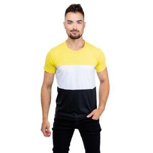 Glano Pánské triko - žluté Velikost: L, Žlutá