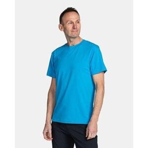 Kilpi Pánské bavlněné triko PROMO-M Modrá Velikost: 3XL, XXXL
