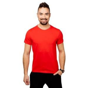 Glano Pánské triko - červené Velikost: XL, Červená
